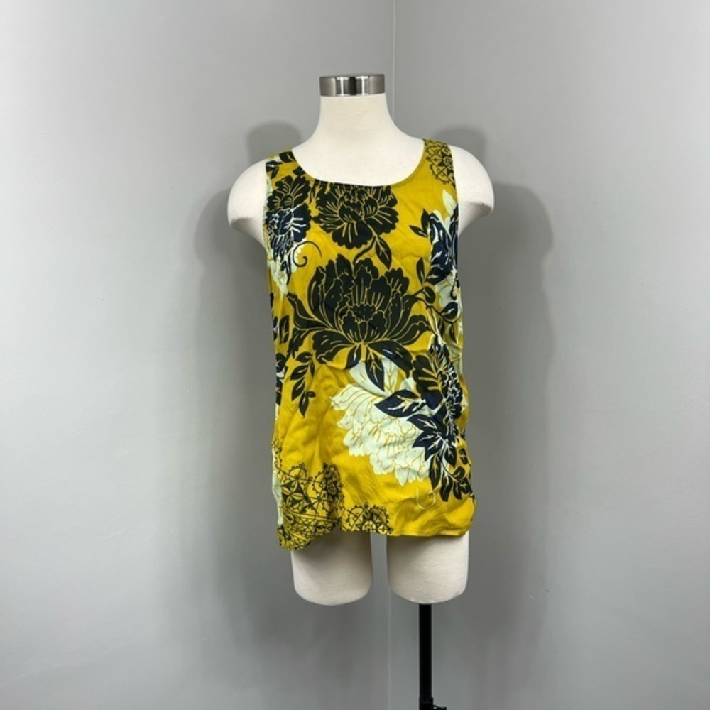 Cabo Yellow Print Blouse